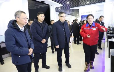 山南市政企代表团一行莅临6731顶级游戏调查调研