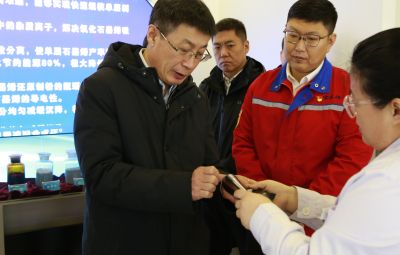 市委副书记、市长张涛一行莅临6731顶级游戏调研